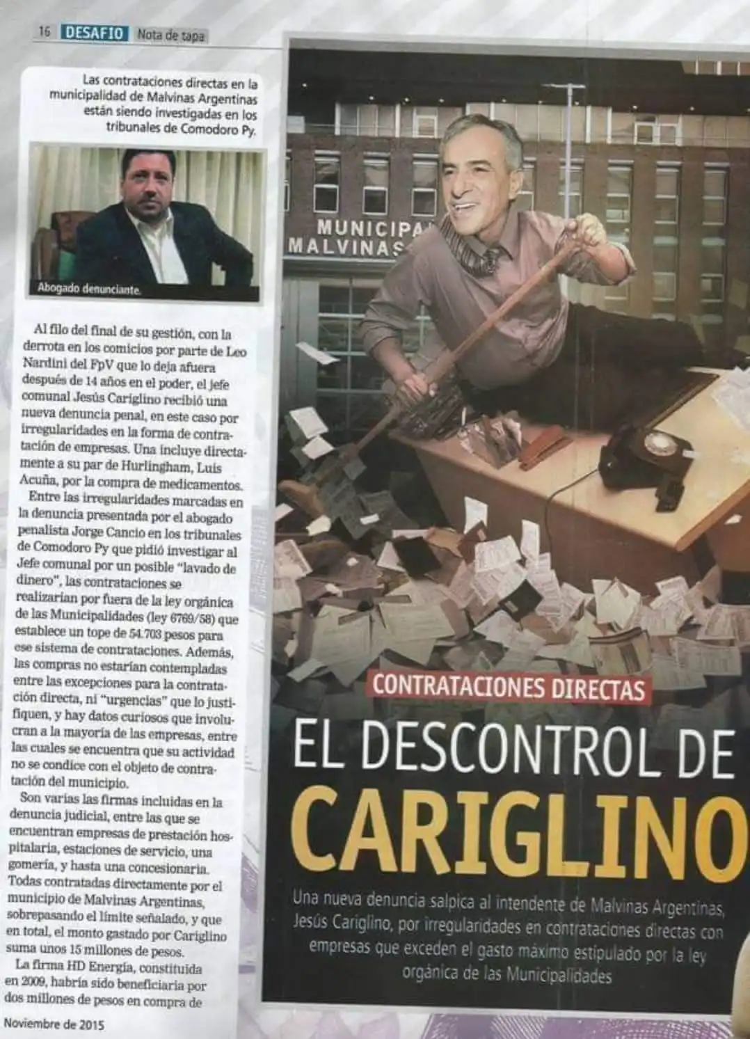 Irregularidades en Contrataciones